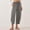 Style1-Gray pants for women, variant on Mceream Women's High Waisted Pants Loose Fit Wide Leg Palazzo Trousers With Pockets Khaki XXXL