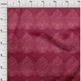 thumbnail image 2 of oneOone Tissu Viscose Georgette Feuilles & Floral Tissu Décoratif Imprimé BTY 42 Pouces de Large, 2 of 4