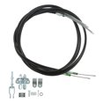 thumbnail image 3 of Universal Car Emergency Parking Brake Cable Kit ABS Plastic Handbrake Cable Assembly, 3 of 14