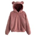 thumbnail image 1 of T-shirts à Manches Longues pour Femmes Mode Automne Col Rond T-Shirt à Manches Longues Blouse à Capuche Unie Hauts Longs pour Femmes T-Shirts d'Été pour Femmes Hauts à Manches Longues d'Été pour Femmes, 1 of 4