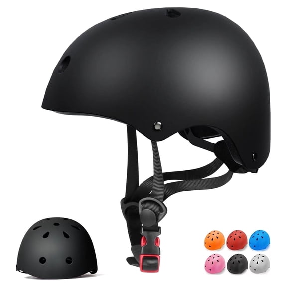 Casque de Vélo pour Enfants, Casques de Bicyclettes pour Tout-Petits Garçons Filles 3-12, Casque de Cyclisme Ajustable Multisport pour Enfant pour Patinage à Roulettes Trottinette