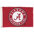 thumbnail image 1 of Marée Cramoisie Alabama 2 Pi X 3 Pi Drapeau W/Grommets, 1 of 1