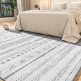 thumbnail image 3 of Boho Area Rug 8x10 Carpet-Rugs for Living Room Distressed Moroccan-Machine Washable Rugs for Bedroom Dining Room Living Room Rug Modern Neutral Rug Black, 3 of 6