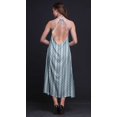 thumbnail image 3 of Bimba Robe Dos Nu Teinture sur Nœuds d'Été pour Fête, Col Licou, Tenue de Plage pour Femmes - Très Petit, 3 of 6