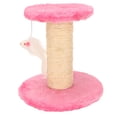 thumbnail image 3 of Cat Tree, Interactive Cat Scratching Post Stable 2 Layers  For Indoor Pink, 3 of 8