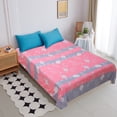 thumbnail image 4 of QTOCIO Beautiful Flower Patterns Ease Friendly Washable Sheets, 4 of 4