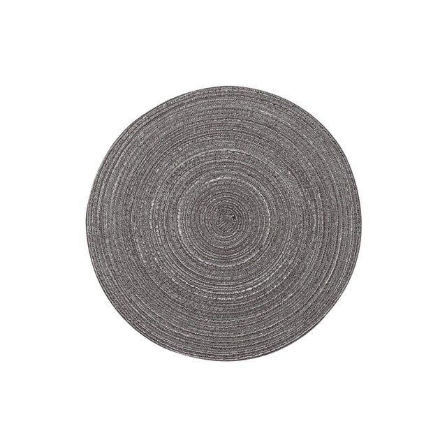 Agiferg 18cm Ramie Cotton Yarn Table Mat Insulation Pad (Satin Dyeing)