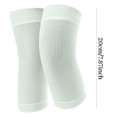 thumbnail image 4 of Sentmoon NonSlip Synthetic Silk Knee Protectors Warm Knitting Yoga Knee Pads Breathable Support Home Leg Protection Cold Weather Gear Soft Flexible Sleeve for Arthritis Sports, 4 of 4