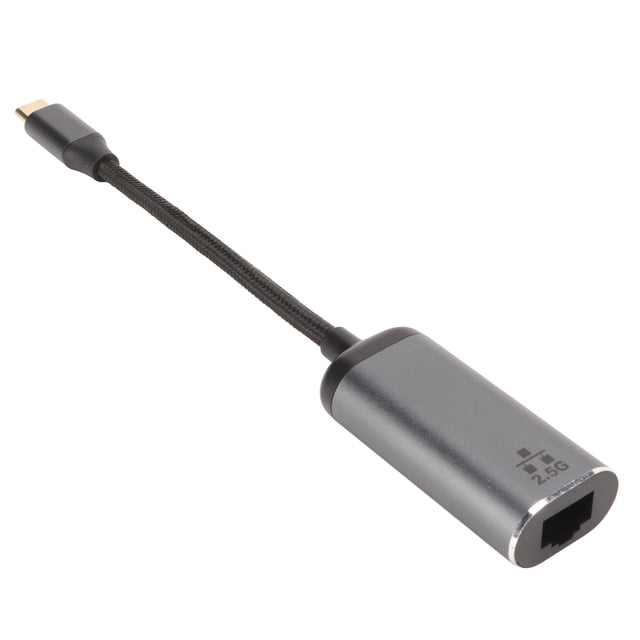 Adaptateur USB Type C vers RJ45, Adaptateur Compact USB C vers Ethernet Plug And Play pour Téléphones