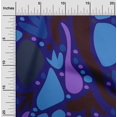 thumbnail image 2 of oneOone Viscose Chiffon Light Beige Fabric Geometric Abstract Floral Sewing Craft Projects Fabric Prints By Yard 42 Inch Wide, 2 of 4