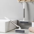 thumbnail image 1 of Rotating Crevice Cleaning Tool | Multi-Angle Brush Head | 10.24 Inch Handle | Sisal Bristles, 1 of 1