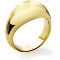 thumbnail image 1 of ORUYROP Chunky Rings for Women, 18K Gold Plated Simple Domed Statement Rings Stackable Thick Band Silver/Gold Plated Ring Minimalist Signet Ring, Size 5 to 9, 1 of 7