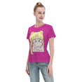 thumbnail image 4 of Women's Basic Short Sleeve T-Shirt Sailor Moon Q Edition Tsukiha, 4 of 6