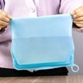 thumbnail image 4 of JZCHUNTOY Square Silicone Food Storage Bag 1 Piece, Leak Proof Self Sealing Reusable Bag 50.72 OZ, BPA Free Freezer Safe Food Preservation Bag, for Kitchen Fruit Vegetable Snack Meat Freezing Storage, 4 of 5