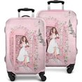 thumbnail image 1 of Travel Luggage Cover Suitcase Protector Fits 18-32 Inch Luggage Wheel Covers Patterned Travel Related Items Flower Luggage Protector Elastic Luggage Anti-scratch Suitcase Cover XL, 1 of 5
