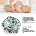 thumbnail image 4 of Baby Play Gym Mat, Tummy Time Activity Mat With 6 Detachable Toys, Baby Play Mats For Floor, Sensory Development  And Motor Skill Development, 4 of 8
