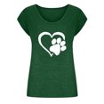 thumbnail image 4 of Birdeem T-Shirts à Col en V pour Femmes Mode Confortable Blouses Féminines Hauts, 4 of 8