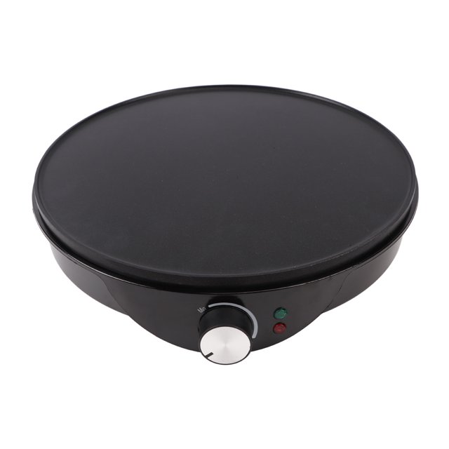 Griddle Crepe Maker, 12in Electric Griddle Crepe Maker Non Stick with Batter Spreader for Home