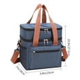 thumbnail image 3 of Insulating Bag, Leakproof Food Container Carrier, Thermal Insulation Technology, for Meal Prepping, Daily Commute, Picnic Outings, 3 of 6