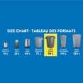 thumbnail image 2 of Great Value Grands Sacs à Ordures Extérieurs, 90L, 20sacs, 2 of 4