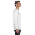 thumbnail image 3 of Jerzees T-Shirt à Manches Longues à Col Ras du Cou DRI-POWER Active pour Hommes, P, Blanc, 3 of 3
