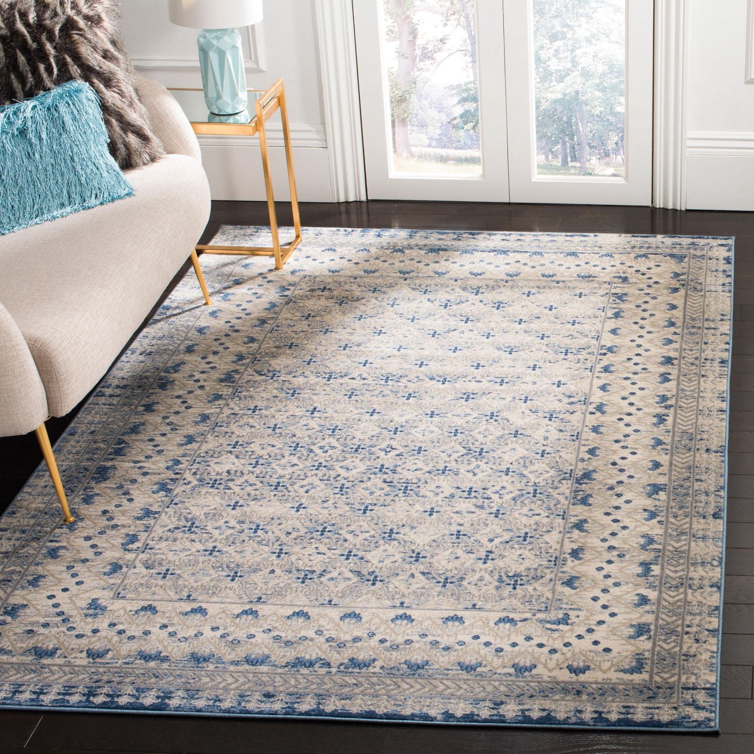 SAFAVIEH Brentwood Dolkar Tapis Abstrait Géométrique