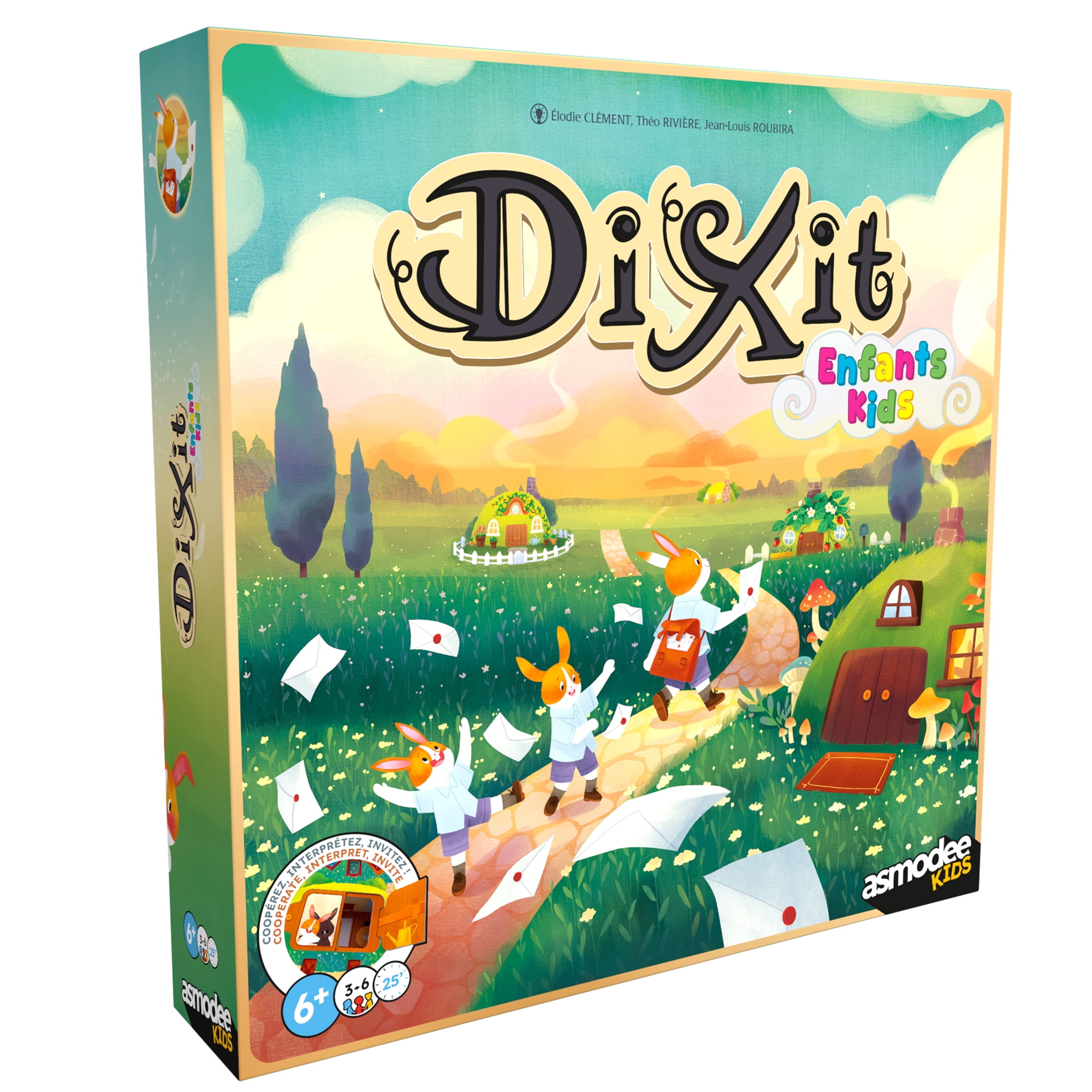 Dixit Kids - Creative Educational Board Game (Multilingual Version) by Libellud, Ages 3+