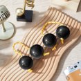 thumbnail image 3 of Visland 2 Pair Asalato Rhythmic Ball Hand Percussion Instruments Rattle Asalato Shaker for Adults And Teenagers, 3 of 8