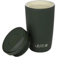 thumbnail image 2 of Cubitt Coffee Mug 12oz – Smart Lid, Ceramic Interior, Leak-Proof, Stainless Steel, Deep Green, 2 of 5