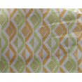 thumbnail image 4 of oneOone Georgette Viscose Fabric Diamond Geometric Printed Fabric 1 Yard 42 Inch Wide, 4 of 4