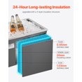 thumbnail image 3 of VEVOR 31.7 Qt Drop in Ice Chest Ice Cooler Ice Bin Stainless Steel 20"x14"x12", 3 of 9
