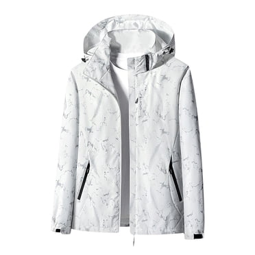 Pisexur Manteau de Neige pour Femmes et Hommes, Manteau de Montagne Imperméable, Manteau de Ski avec Capuche Amovible, Imperméable Coupe-Vent en Molleton, Parka Imperméable, Manteau d'Hiver