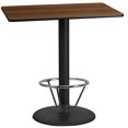 thumbnail image 2 of Flash Furniture 24" x 42" Laminate Top Pub Table in Mahogany, 2 of 4