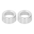 thumbnail image 1 of Ac Control  Knob Cover Air Condition Knob Trim 2pcs Aluminium Alloy Air Conditioning Switch  Knob Trim Fit For  2014-2018, 1 of 8