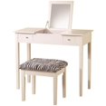 thumbnail image 1 of Rosebery Kids 2 Piece Bedroom Vanity Set in White and Black, 1 of 3