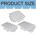 thumbnail image 2 of TASTAN Grilles de Refroidissement en Acier Inoxydable Grande Grille de Cuisson et de Refroidissement (Lot de 2) - Plateau de Grille Compatible Four pour Rôtir, Griller, Biscuits et Pain / Lave-Vaisselle, Noir, 2 of 5
