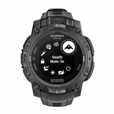 Garmin Instinct¬Æ 3 Tactical Edition, 45mm, Solar Charged Display, Rugged Outdoor GPS Smartwatch