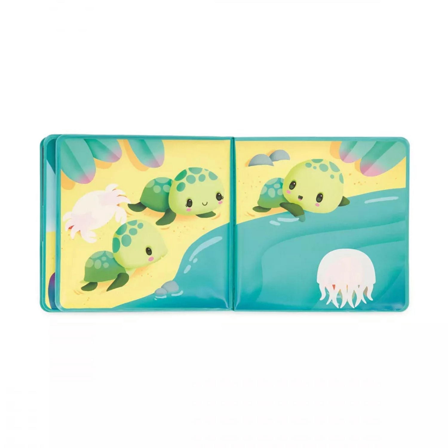 Magical Sea Life Turtle Bath Book - Motor Skill Development - Ages 10 Months and Up