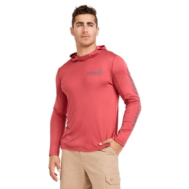 Jockey Chandail de Soleil à Capuchon à Manches Longues pour Hommes de Plein Air