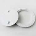 thumbnail image 4 of White Off Deck Screw Access Cover for Marine Boat RV - 4inch, 4 of 6