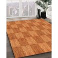 thumbnail image 3 of Ahgly Company Tapis d'Intérieur Rectangulaire Transitionnel Orange Rouge Orange Lavable à la Machine, 5 Pieds x 7 Pieds, 3 of 7