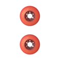 thumbnail image 1 of Dalazy 2 Pcs Prise Silencieuse et Soutien Amélioré - Roue de Patin à Roues Alignées pour Freestyles Scroll Amélioré Rouge 76mm 2Ensemble, 1 of 6