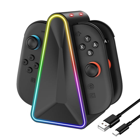 4-in-1 Game Controllers Charger Dock for Nintendo Switch 2 Accessories & Joypad Holder