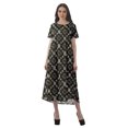 thumbnail image 1 of Moomaya Robes d'Été pour Femmes Imprimées Grande Taille en Coton Flex Robes pour Dames, 1 of 5