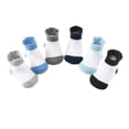thumbnail image 1 of 6 Pcs Bas pour Enfants avec Bonne Élasticité Confortables à Porter Style Simple Bonne Fabrication Chaussettes Assorties Garçon 12-14, 1 of 7