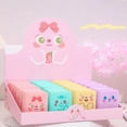 thumbnail image 4 of &Craft&Stationery Cute Cartoon Book and Pencil Sharpener with Eraser Stationery Supplies for School Students - Practical Desk Accessory for Learning, 4 of 6