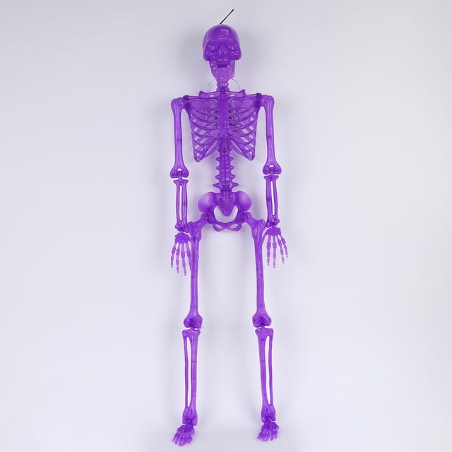 Halloween Squelette Violet À Led