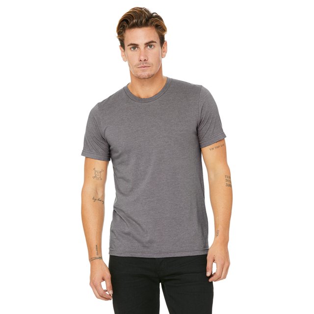 Bella + Canvas T-Shirt Unisexe en Jersey CVC Chiné