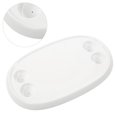 thumbnail image 3 of Table Marine, Table Amovible 680x410mm avec Porte-Gobelets, 4 Porte-Gobelets, Table Rectangulaire pour RV Yacht Table Top Seulement, Blanc, 3 of 8
