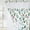 Sage Green, variant on Dznils White No Hook Fabric Shower Curtain with Snap-in Liner, 72" x 74", Sage Green Floral Pattern